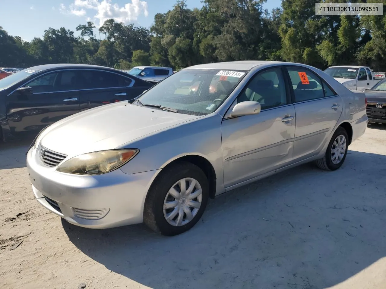 2005 Toyota Camry Le VIN: 4T1BE30K15U099551 Lot: 72397114