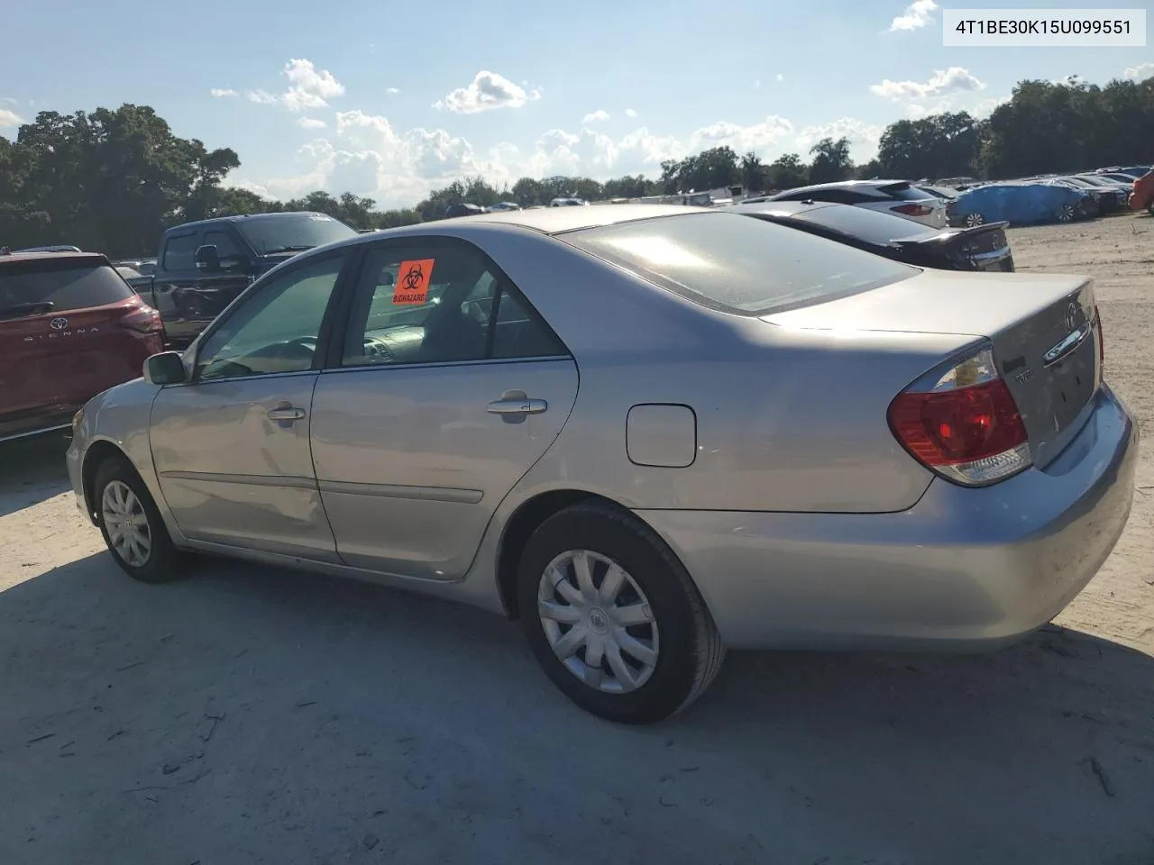 2005 Toyota Camry Le VIN: 4T1BE30K15U099551 Lot: 72397114