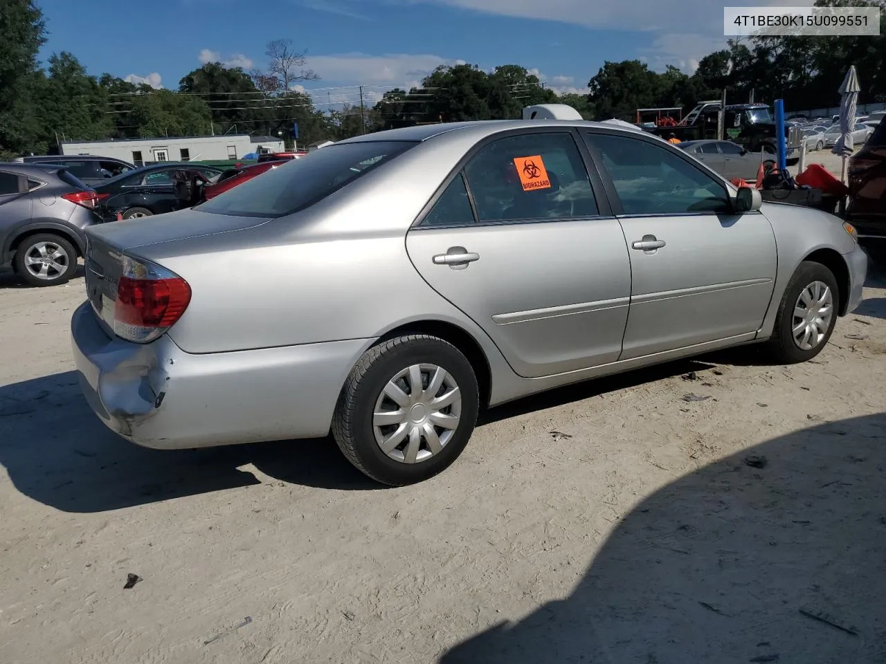 2005 Toyota Camry Le VIN: 4T1BE30K15U099551 Lot: 72397114