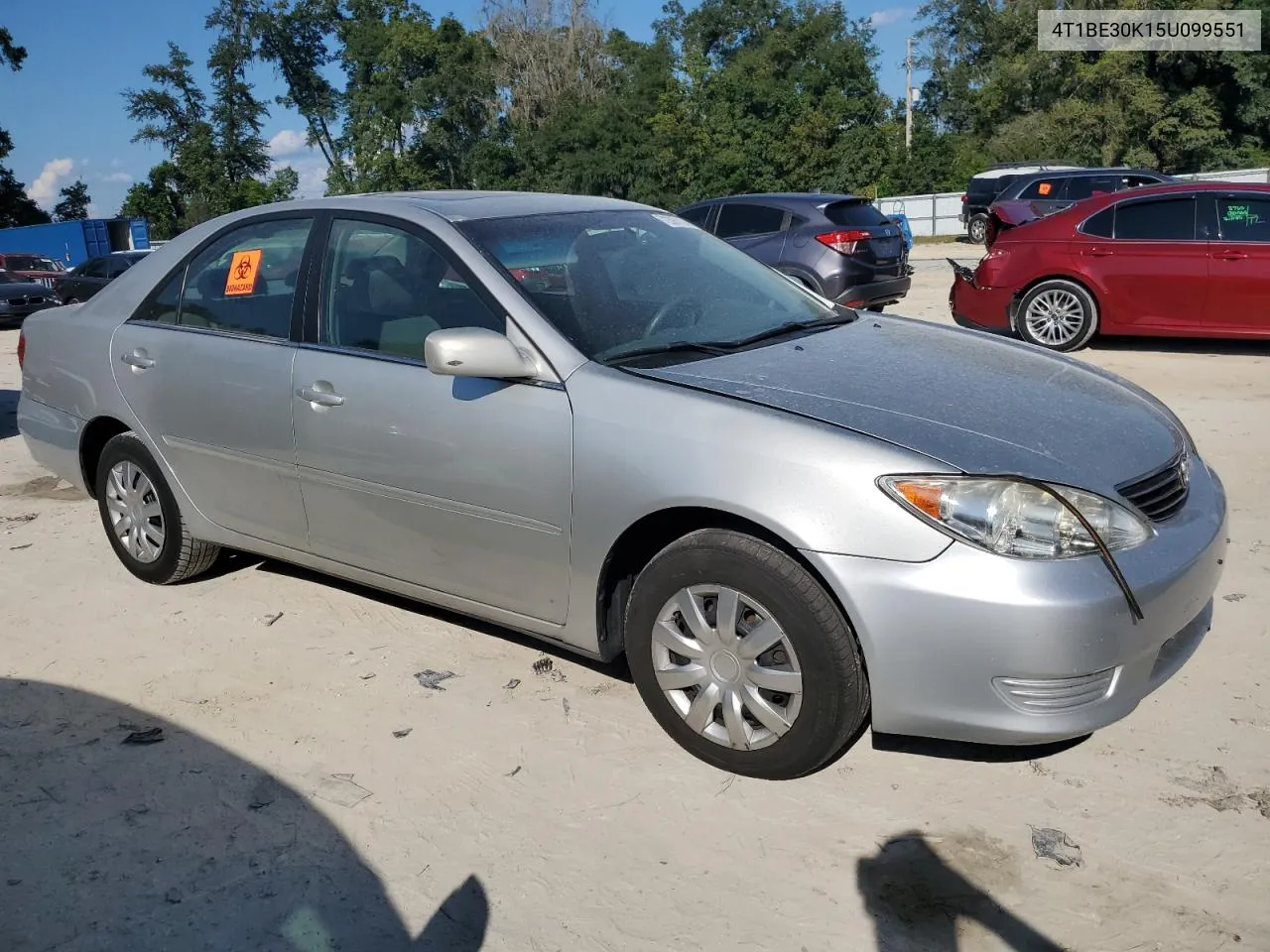 2005 Toyota Camry Le VIN: 4T1BE30K15U099551 Lot: 72397114