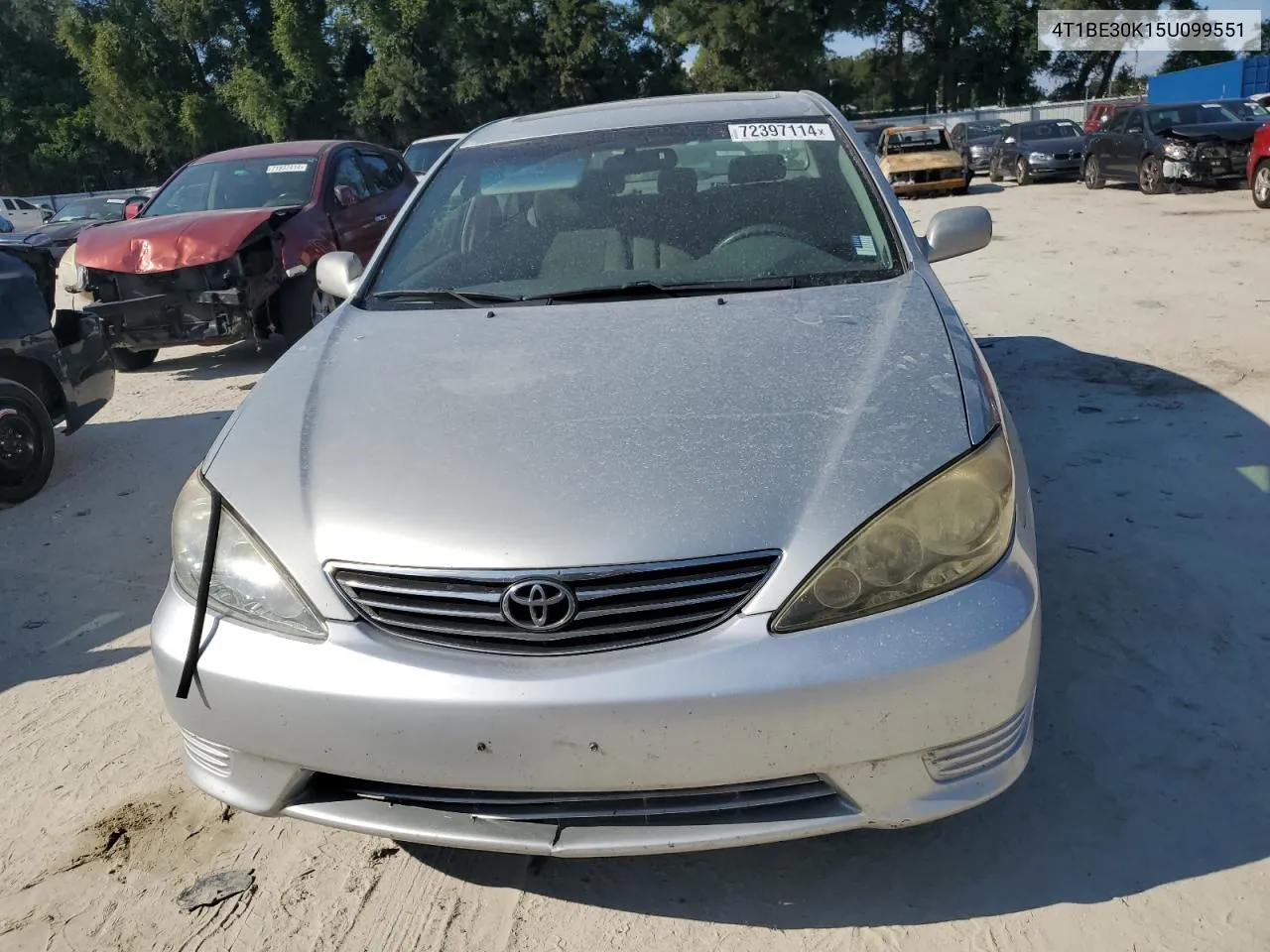 2005 Toyota Camry Le VIN: 4T1BE30K15U099551 Lot: 72397114