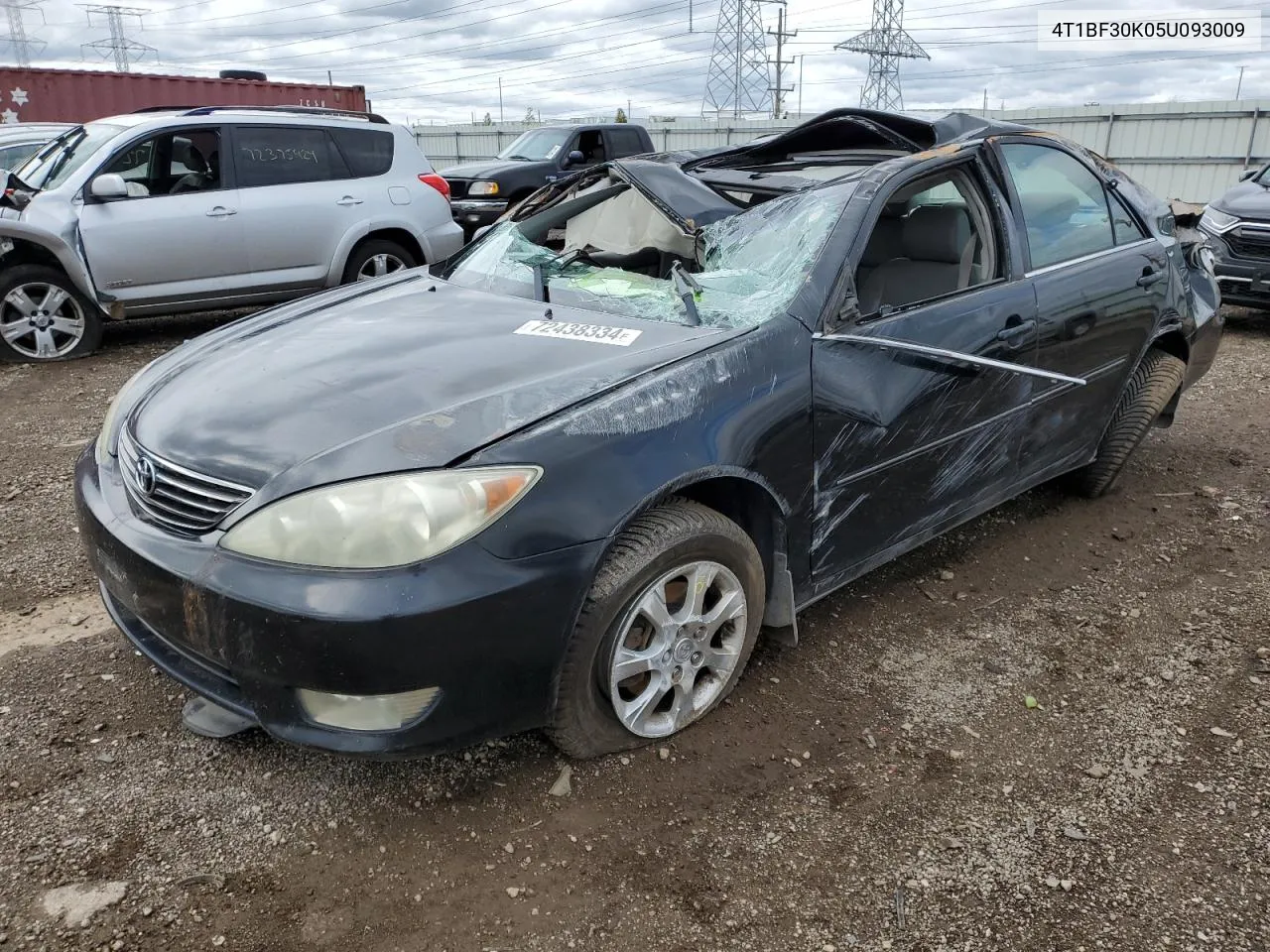 2005 Toyota Camry Le VIN: 4T1BF30K05U093009 Lot: 72438334