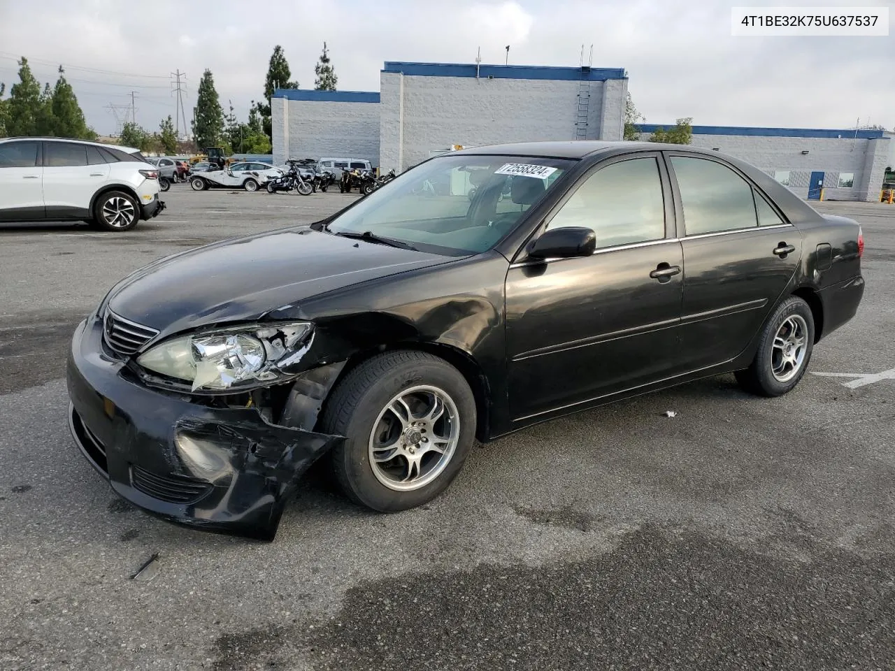 2005 Toyota Camry Le VIN: 4T1BE32K75U637537 Lot: 72558324