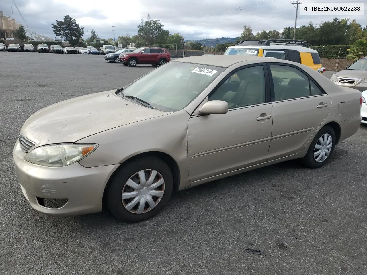 2005 Toyota Camry Le VIN: 4T1BE32K05U622233 Lot: 72584154