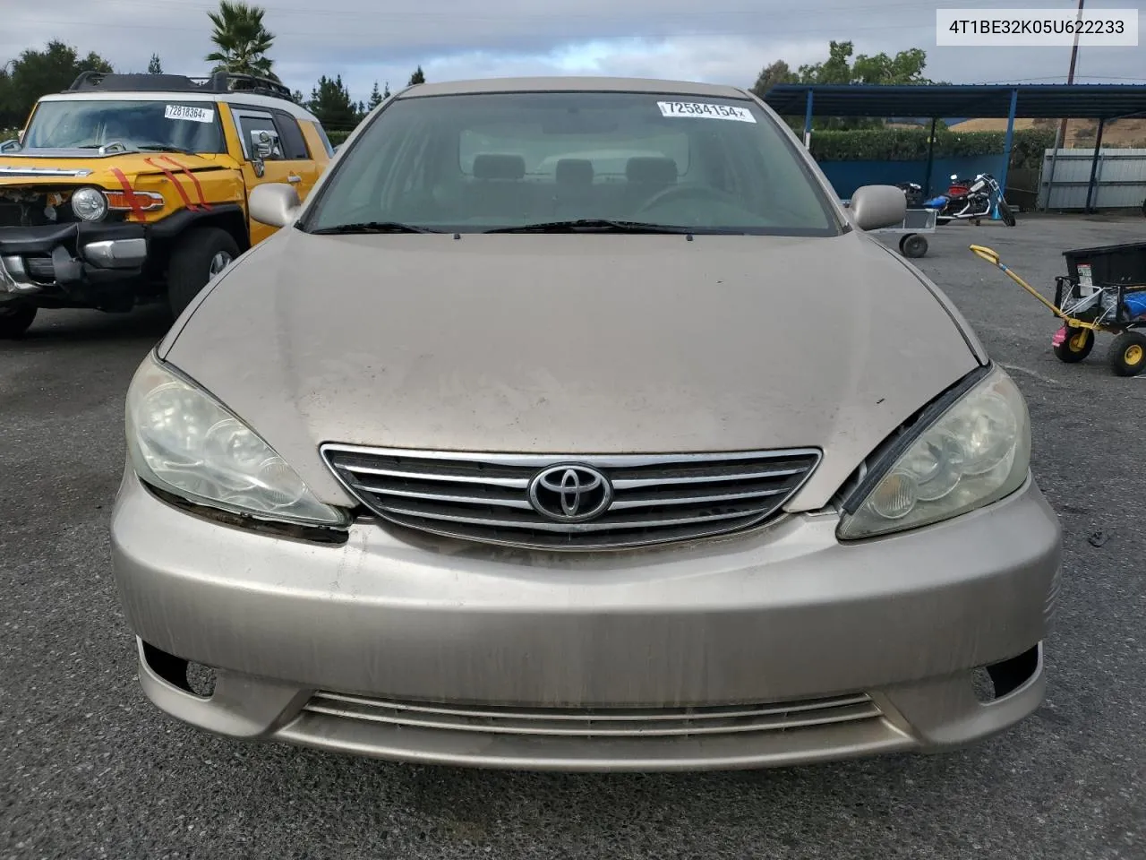 2005 Toyota Camry Le VIN: 4T1BE32K05U622233 Lot: 72584154