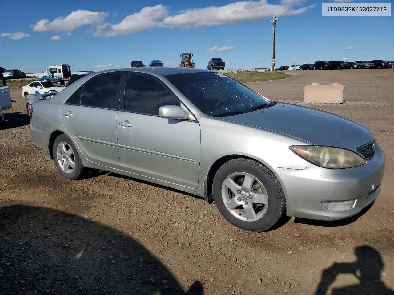 2005 Toyota Camry Le VIN: JTDBE32K453027718 Lot: 72598444