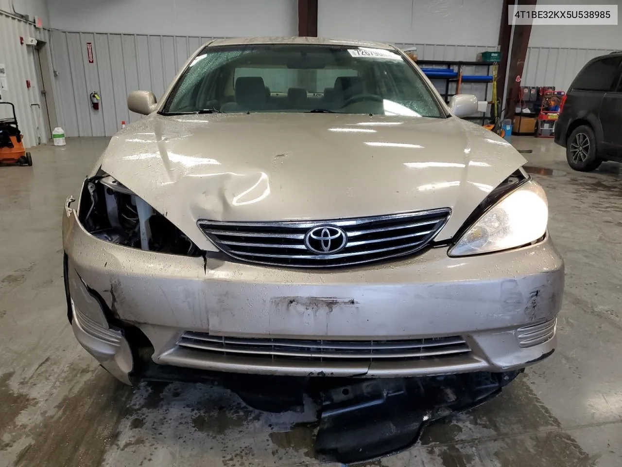 2005 Toyota Camry Le VIN: 4T1BE32KX5U538985 Lot: 72679044