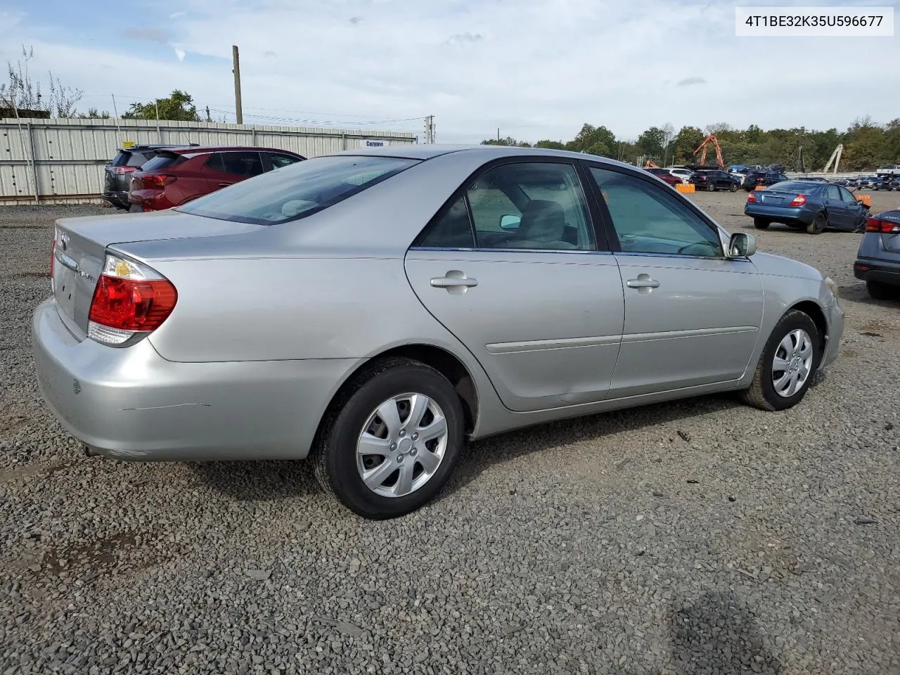 2005 Toyota Camry Le VIN: 4T1BE32K35U596677 Lot: 72696894