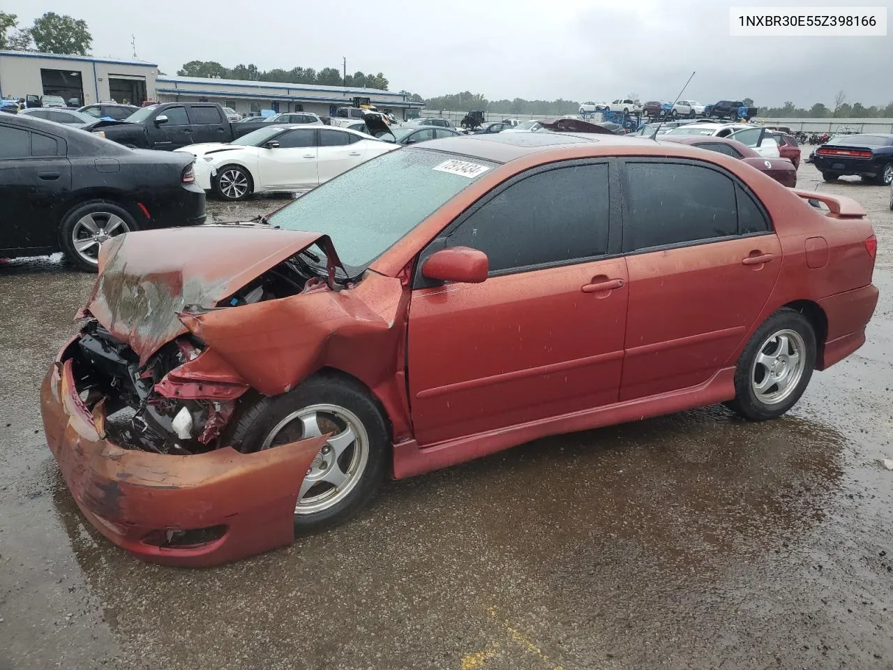 2005 Toyota Corolla Ce VIN: 1NXBR30E55Z398166 Lot: 72913434