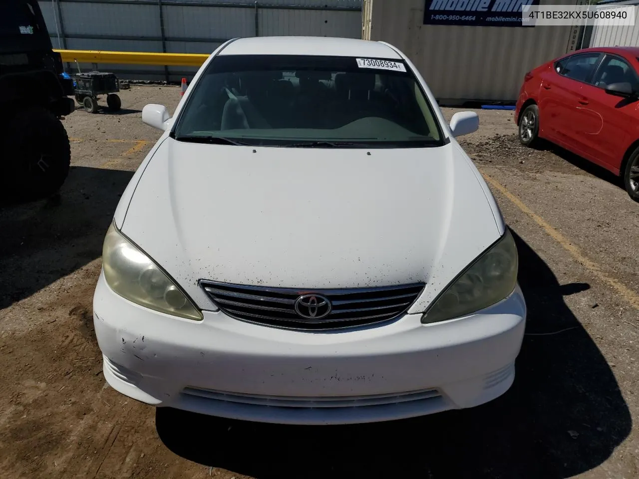 2005 Toyota Camry Le VIN: 4T1BE32KX5U608940 Lot: 73008934