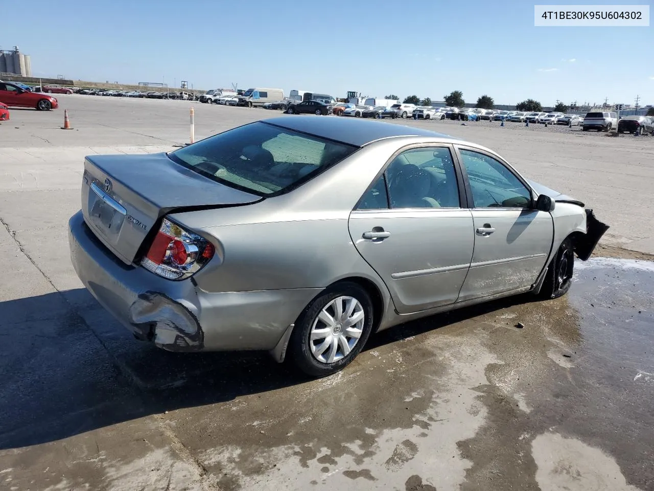 2005 Toyota Camry Le VIN: 4T1BE30K95U604302 Lot: 73056184