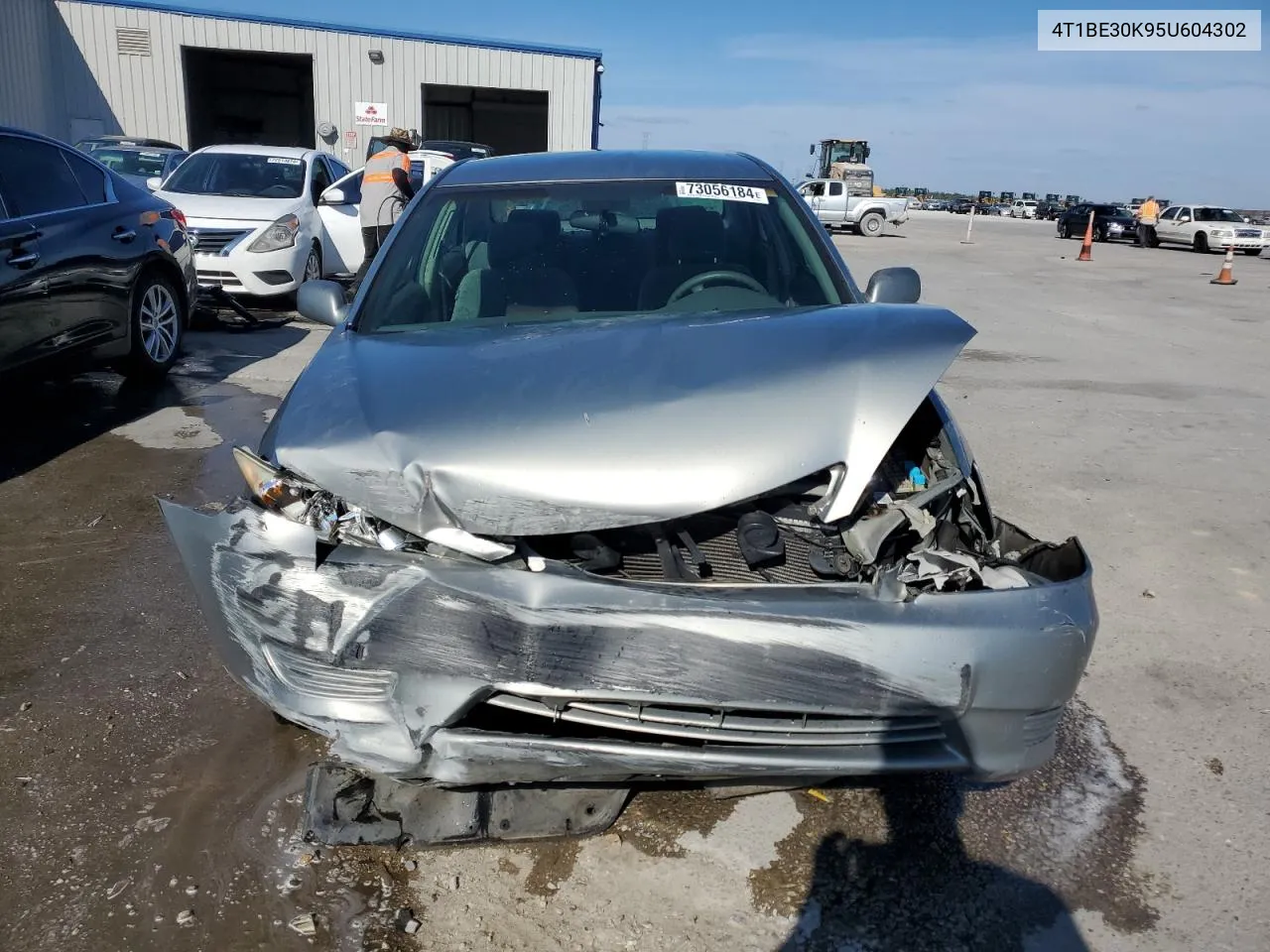 2005 Toyota Camry Le VIN: 4T1BE30K95U604302 Lot: 73056184