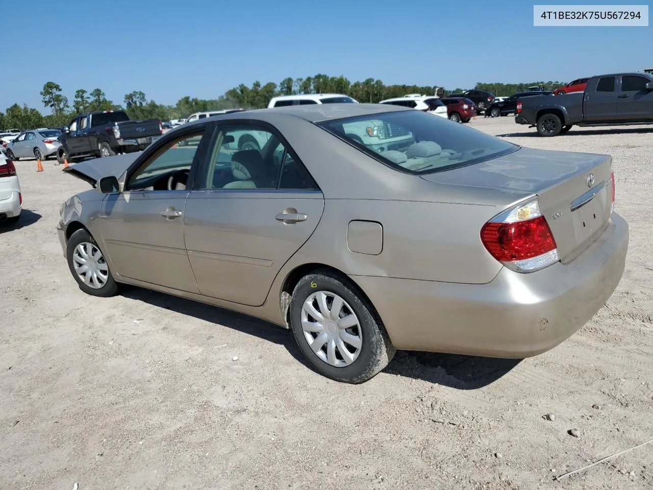 4T1BE32K75U567294 2005 Toyota Camry Le