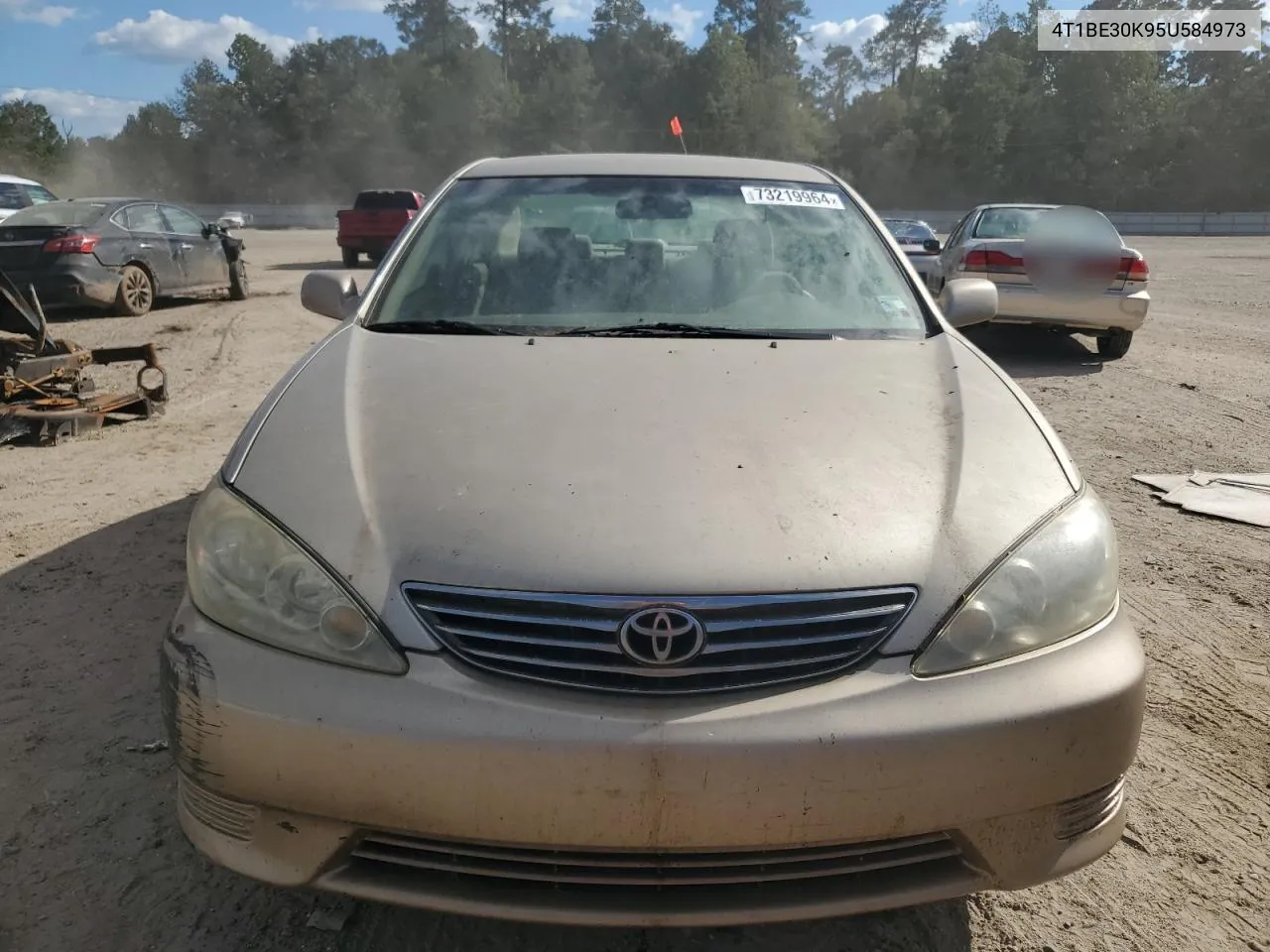 2005 Toyota Camry Le VIN: 4T1BE30K95U584973 Lot: 73219964