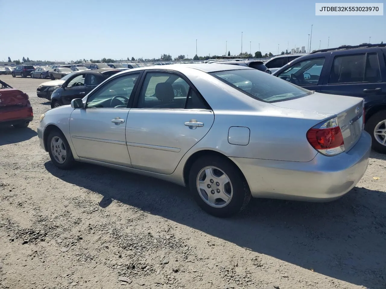 2005 Toyota Camry Le VIN: JTDBE32K553023970 Lot: 73254554