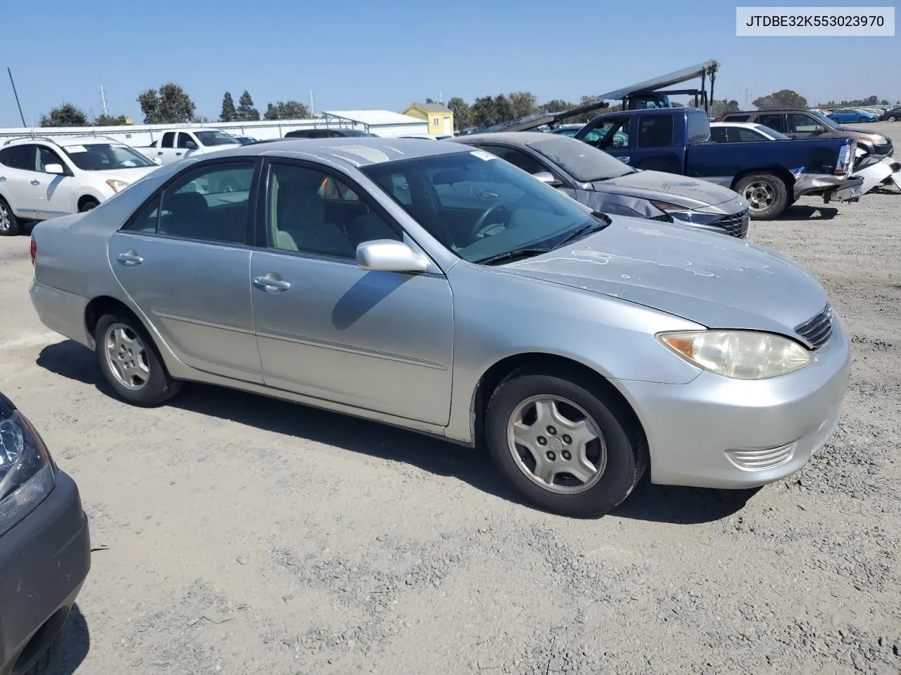 2005 Toyota Camry Le VIN: JTDBE32K553023970 Lot: 73254554