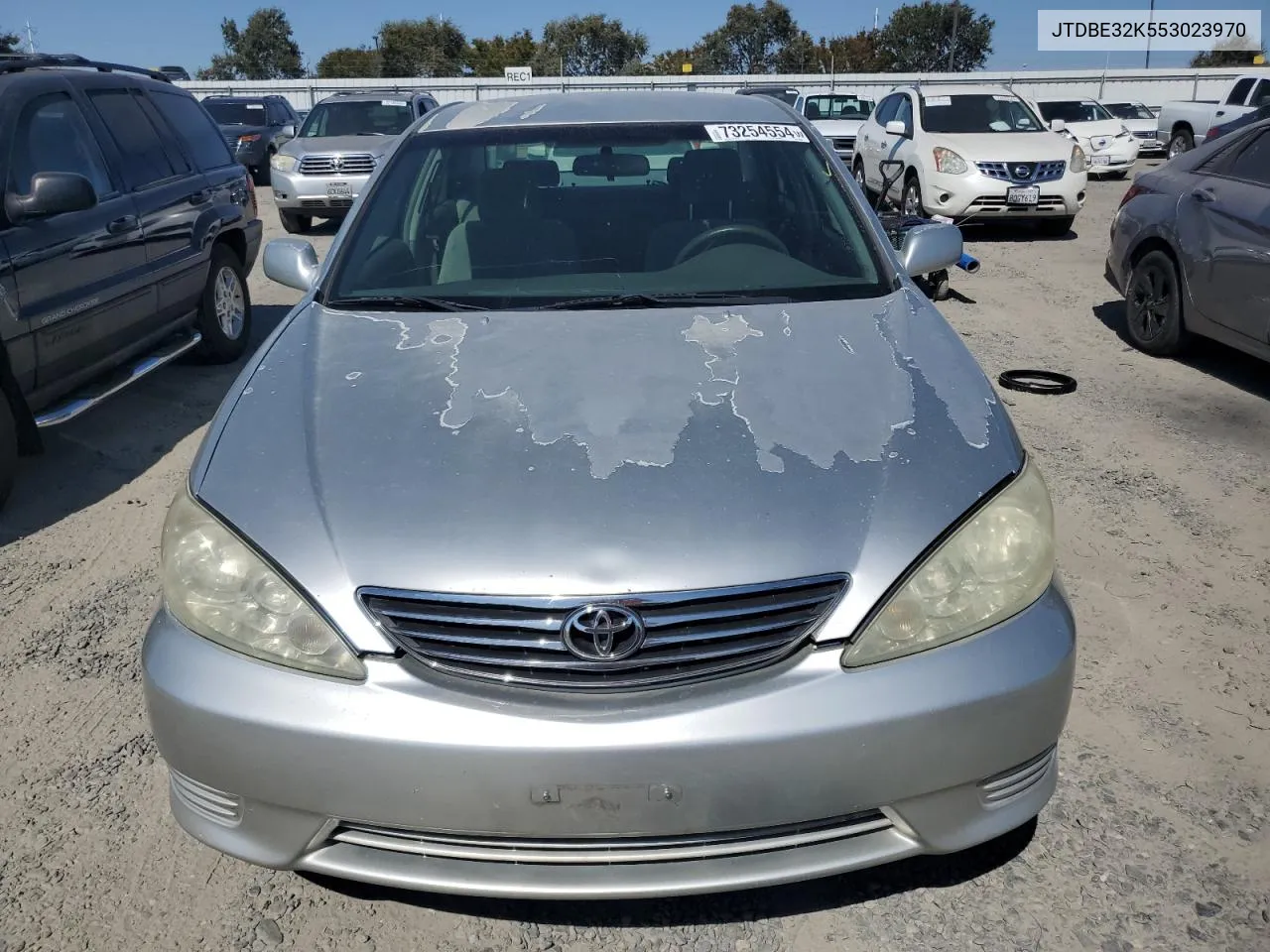 JTDBE32K553023970 2005 Toyota Camry Le