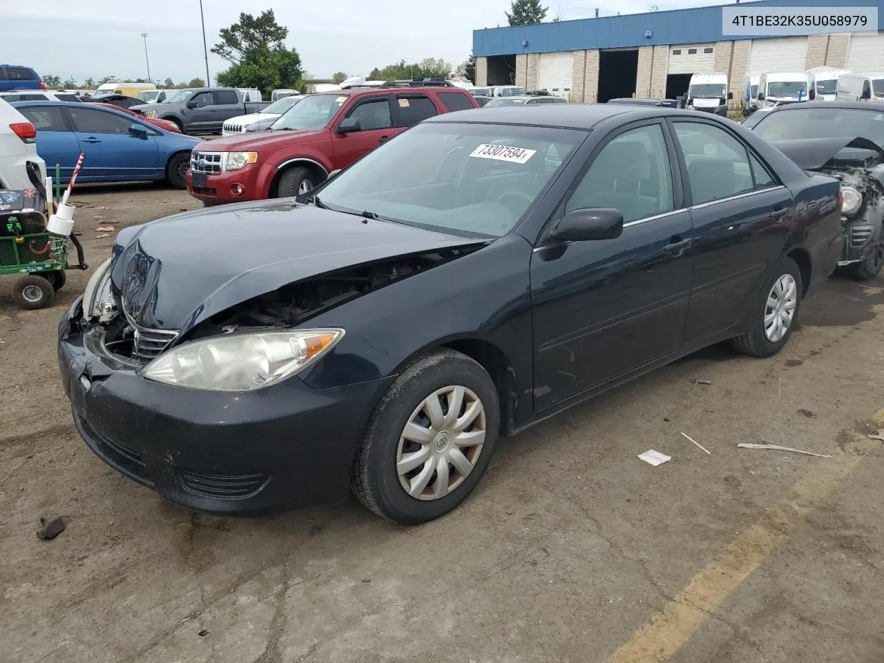 2005 Toyota Camry Le VIN: 4T1BE32K35U058979 Lot: 73307594