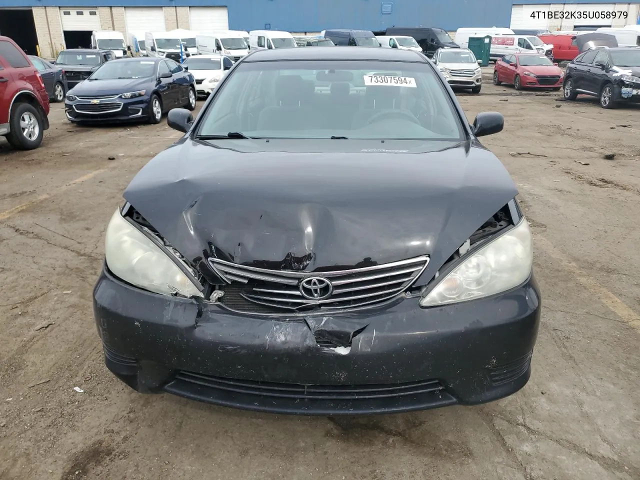 2005 Toyota Camry Le VIN: 4T1BE32K35U058979 Lot: 73307594