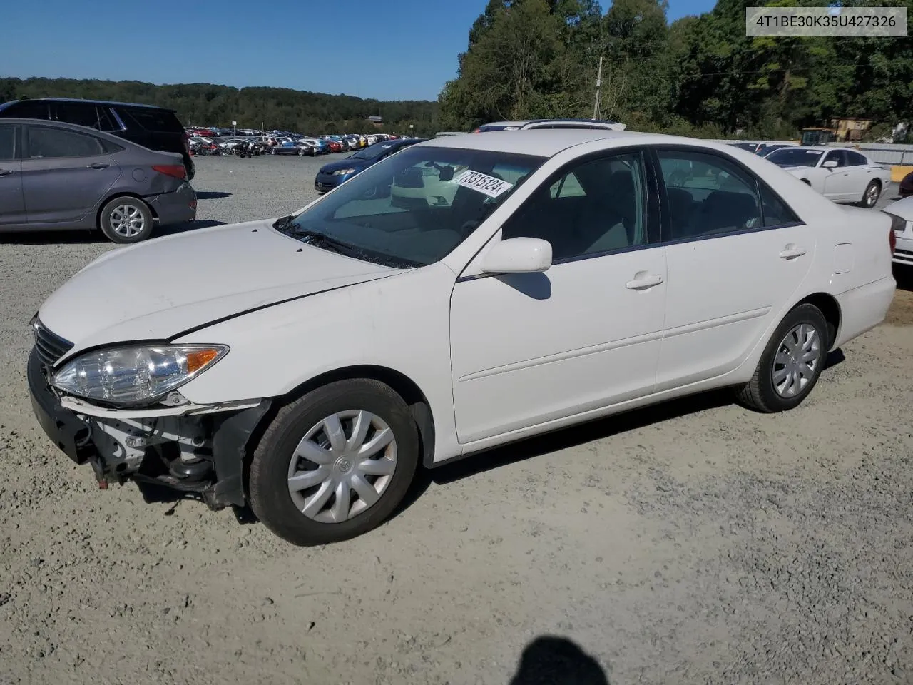 2005 Toyota Camry Le VIN: 4T1BE30K35U427326 Lot: 73315124