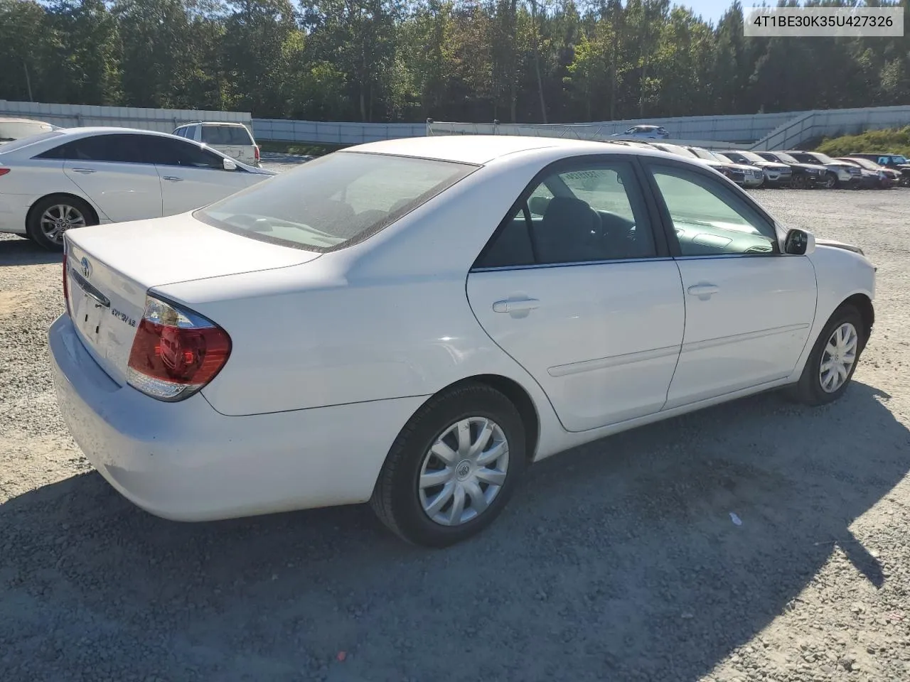 2005 Toyota Camry Le VIN: 4T1BE30K35U427326 Lot: 73315124