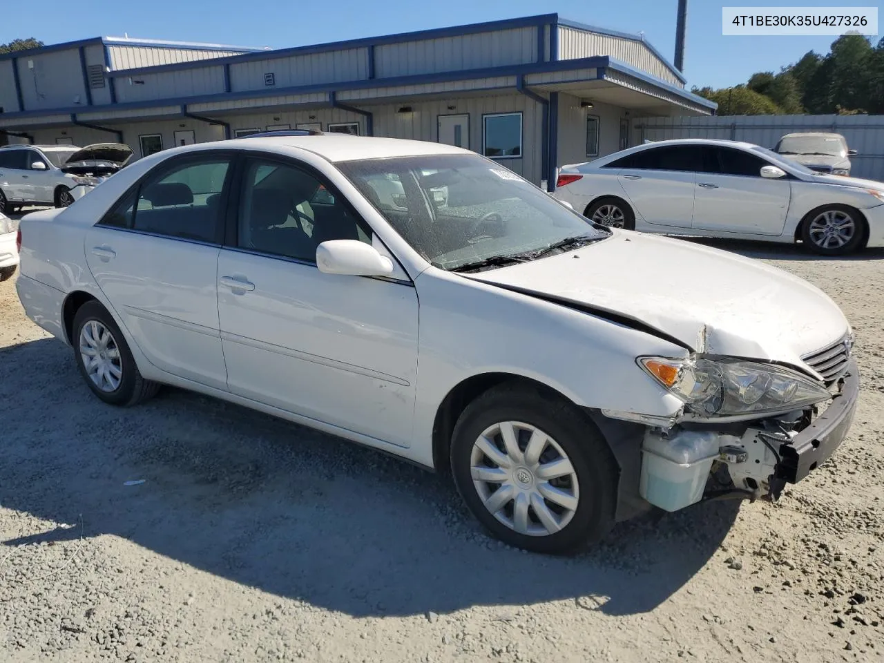 2005 Toyota Camry Le VIN: 4T1BE30K35U427326 Lot: 73315124