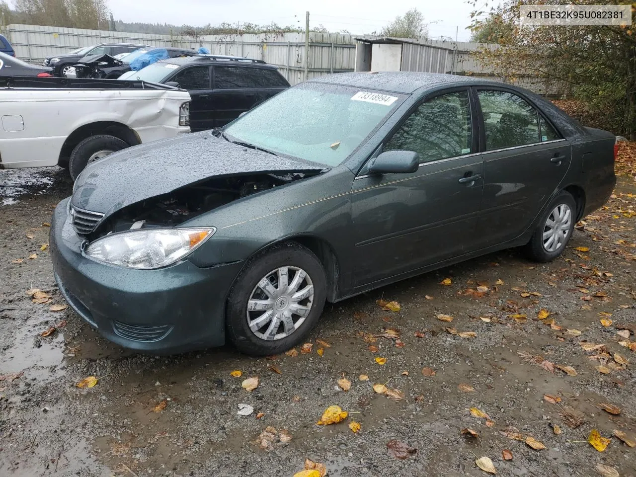 2005 Toyota Camry Le VIN: 4T1BE32K95U082381 Lot: 73318994