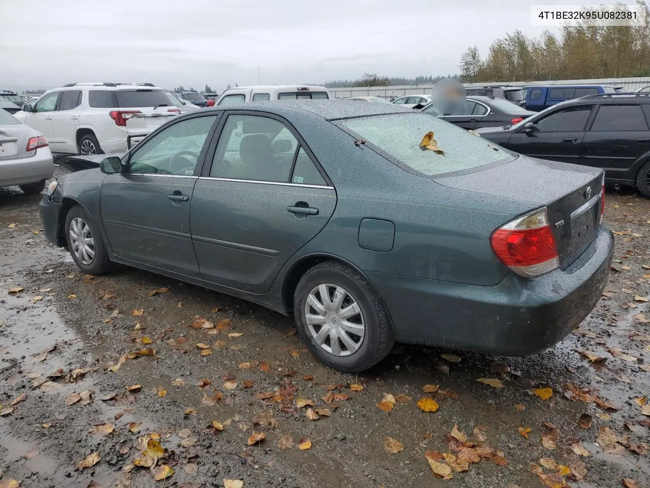 2005 Toyota Camry Le VIN: 4T1BE32K95U082381 Lot: 73318994