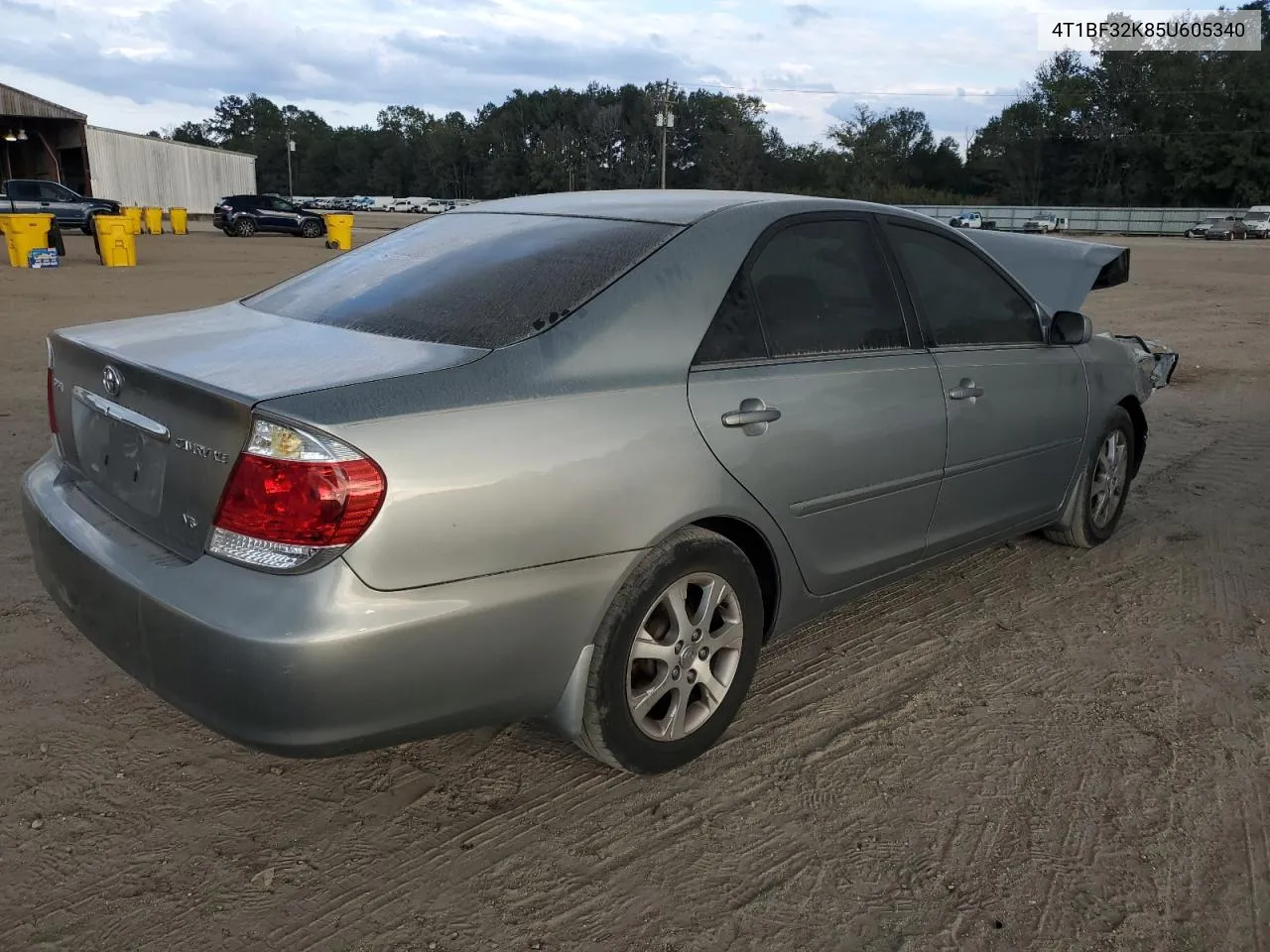 2005 Toyota Camry Le VIN: 4T1BF32K85U605340 Lot: 73331464