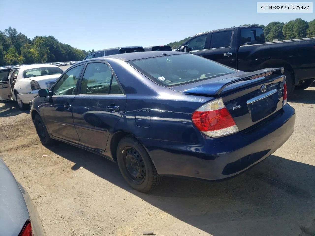 2005 Toyota Camry Le VIN: 4T1BE32K75U029422 Lot: 73357554