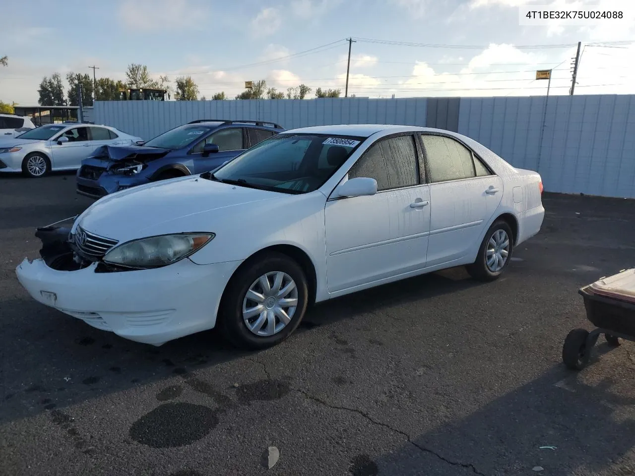 2005 Toyota Camry Le VIN: 4T1BE32K75U024088 Lot: 73506954