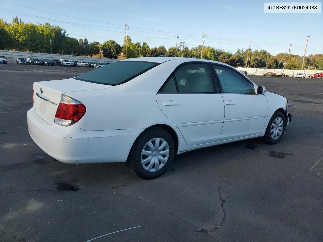 2005 Toyota Camry Le VIN: 4T1BE32K75U024088 Lot: 73506954