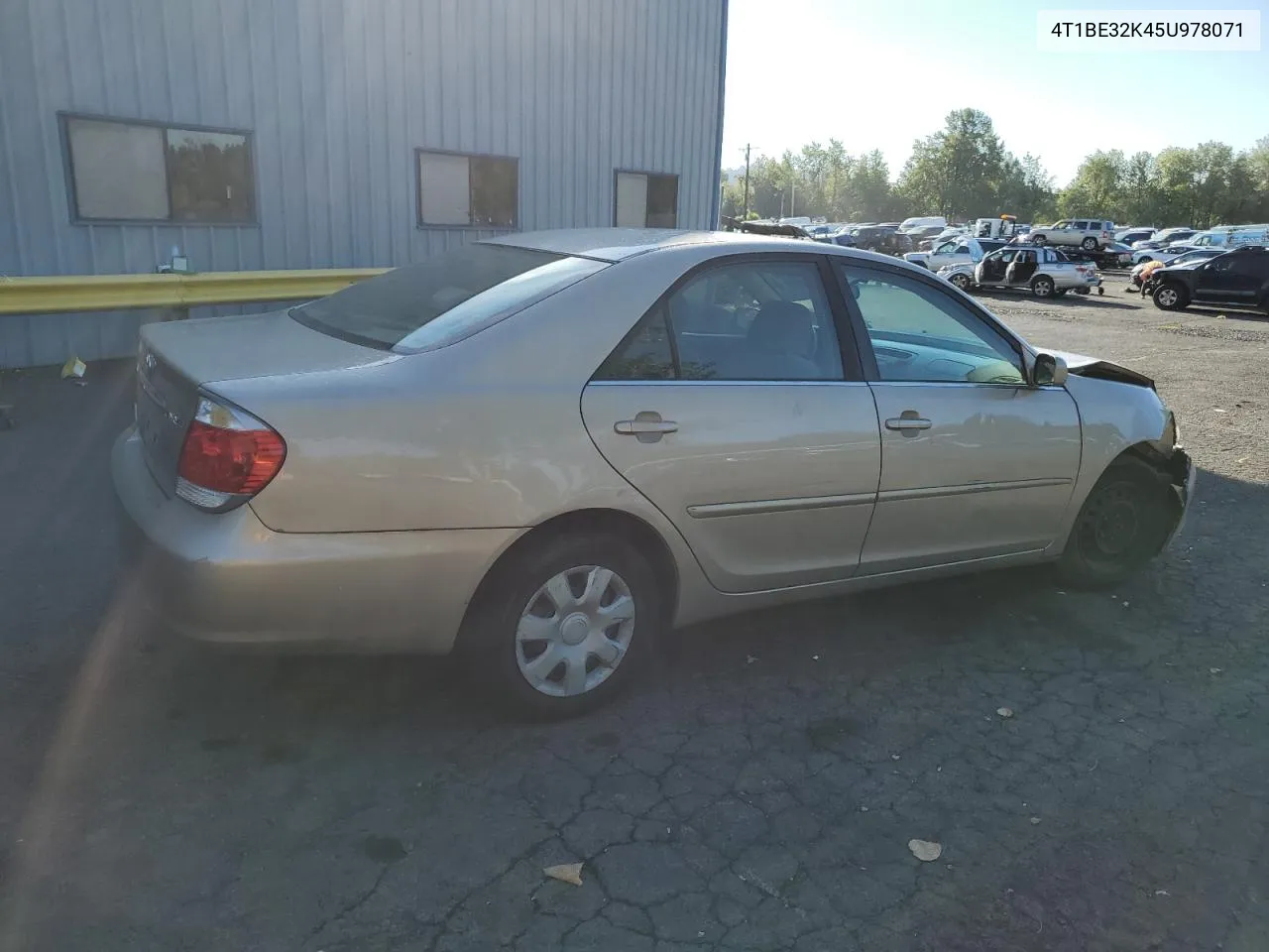 2005 Toyota Camry Le VIN: 4T1BE32K45U978071 Lot: 73564204