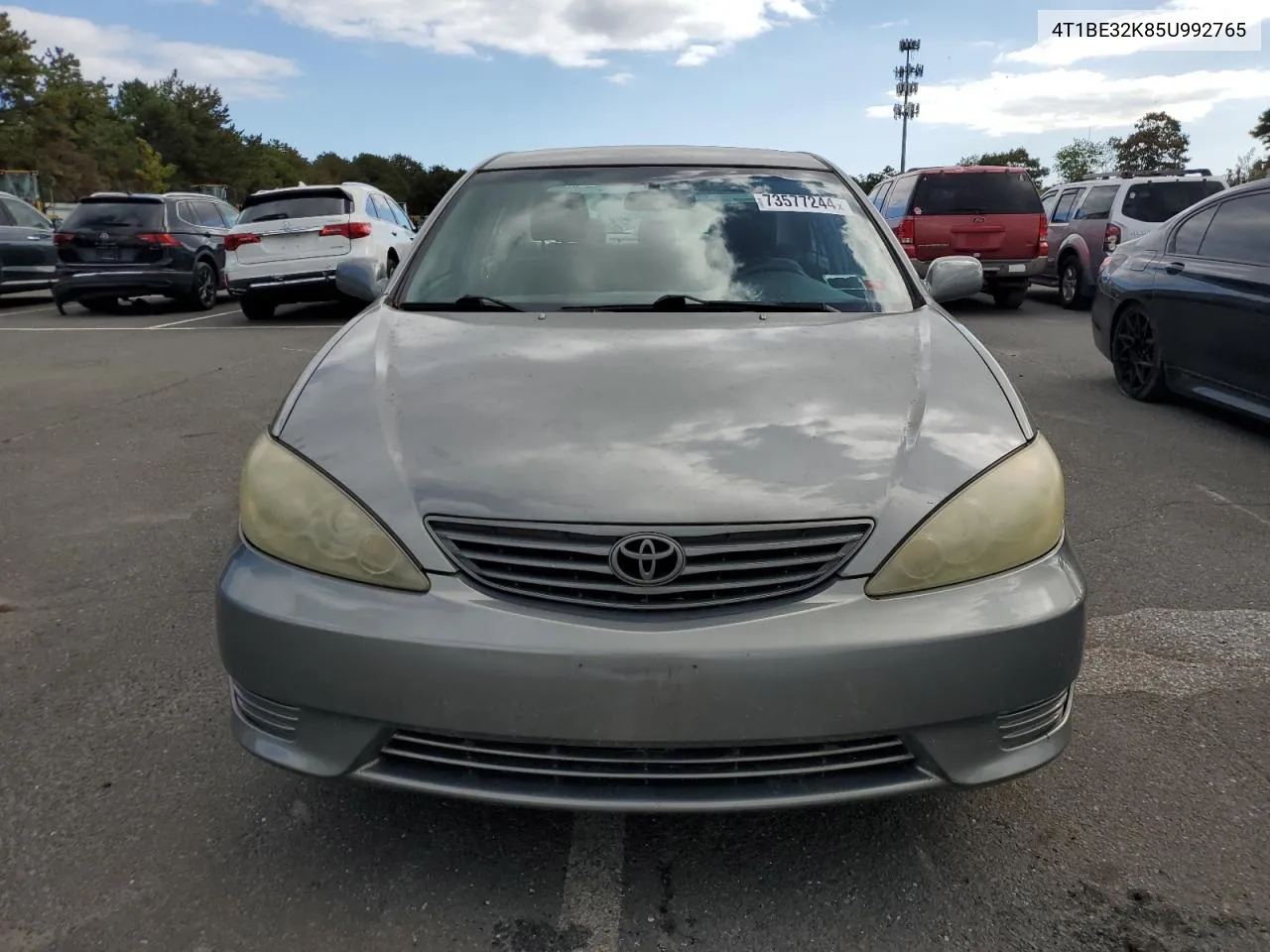 2005 Toyota Camry Le VIN: 4T1BE32K85U992765 Lot: 73577244