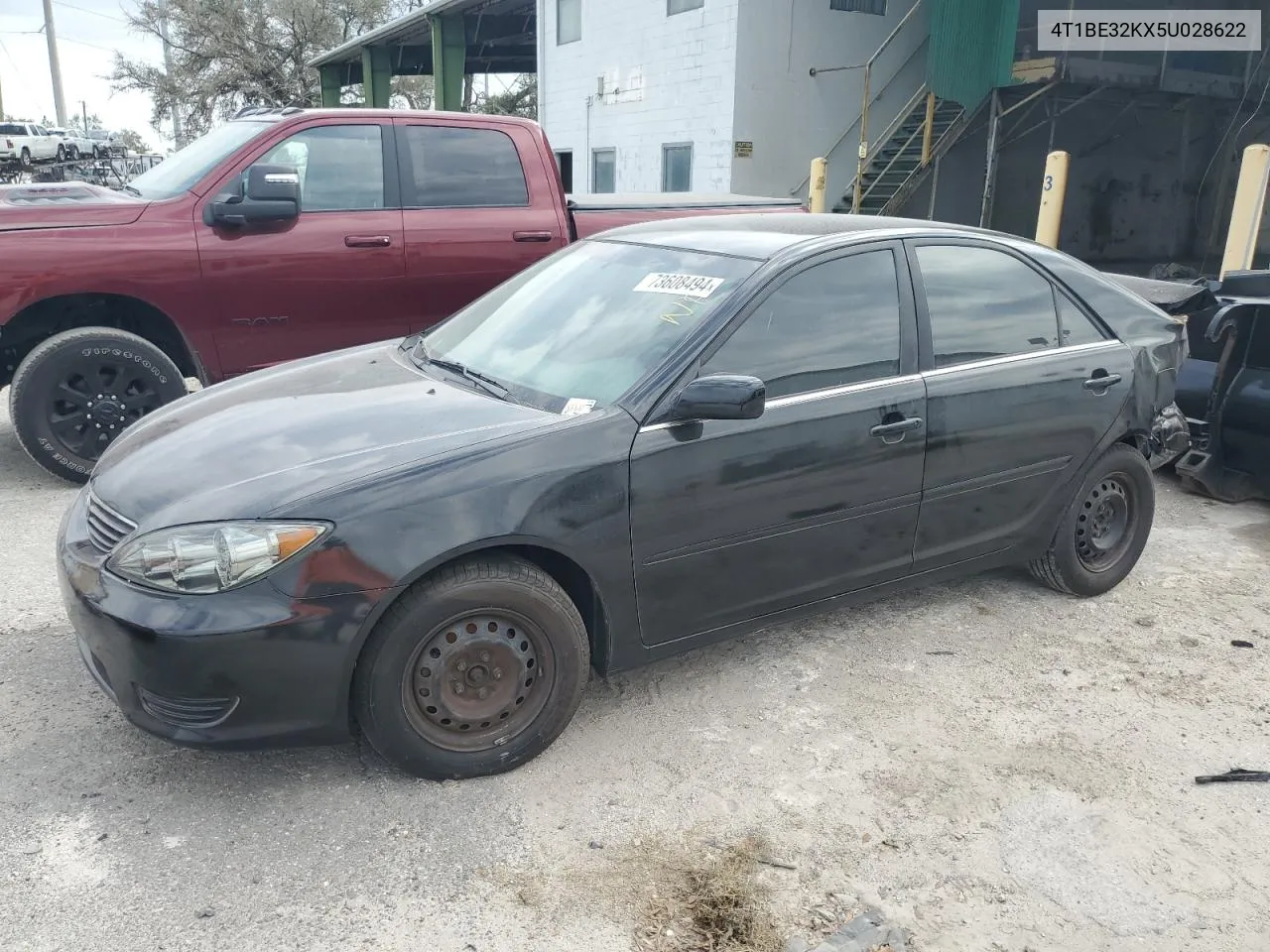 2005 Toyota Camry Le VIN: 4T1BE32KX5U028622 Lot: 73608494