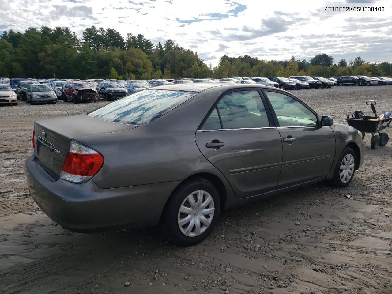 2005 Toyota Camry Le VIN: 4T1BE32K65U538403 Lot: 73636034