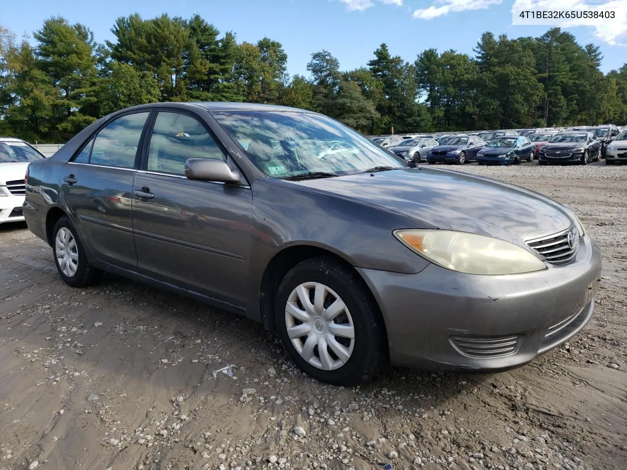 2005 Toyota Camry Le VIN: 4T1BE32K65U538403 Lot: 73636034