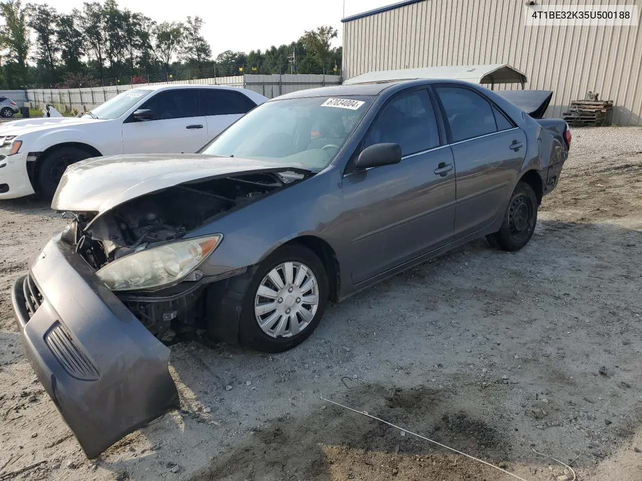 2005 Toyota Camry Le VIN: 4T1BE32K35U500188 Lot: 73807504