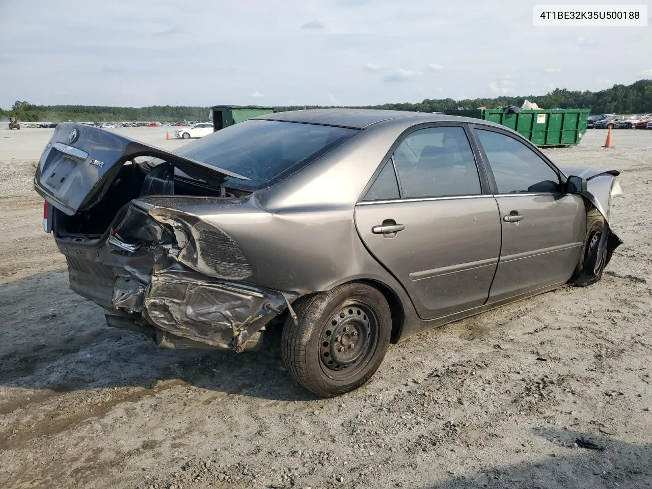 2005 Toyota Camry Le VIN: 4T1BE32K35U500188 Lot: 73807504