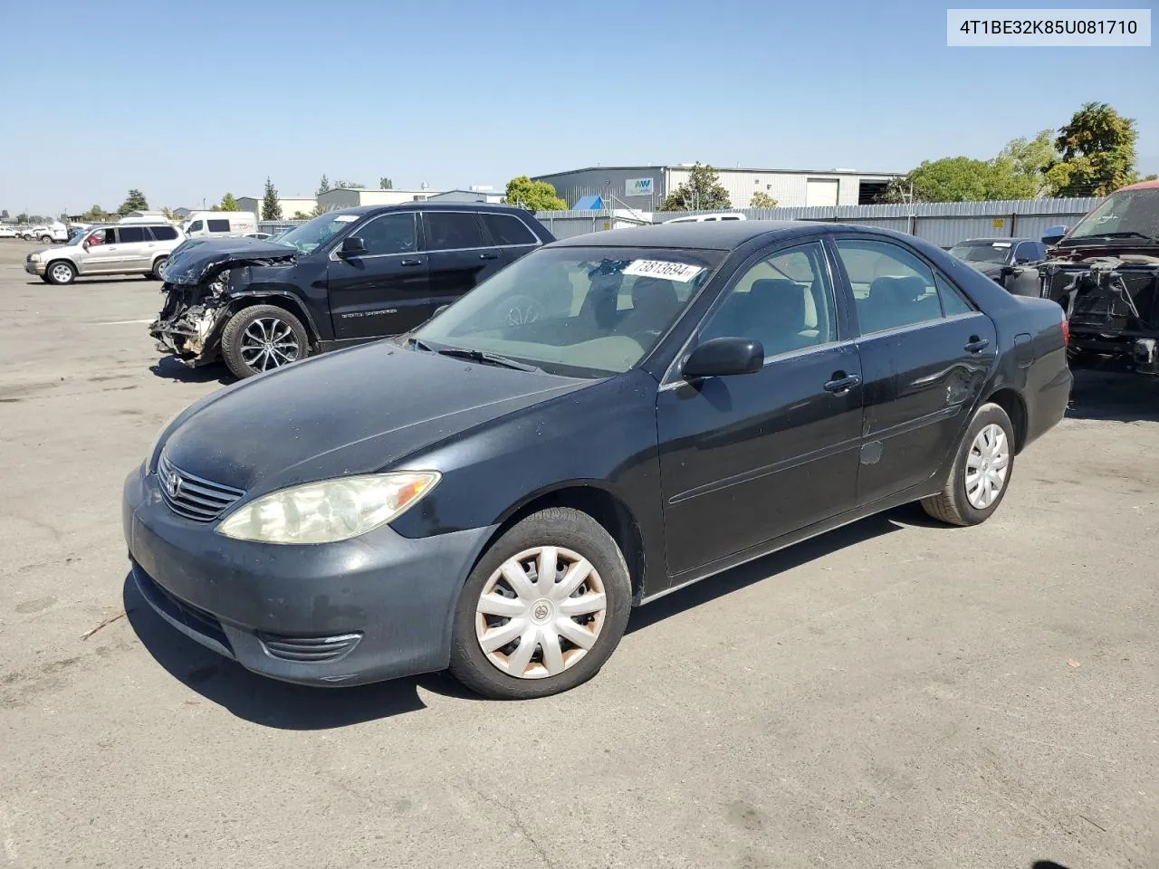 4T1BE32K85U081710 2005 Toyota Camry Le