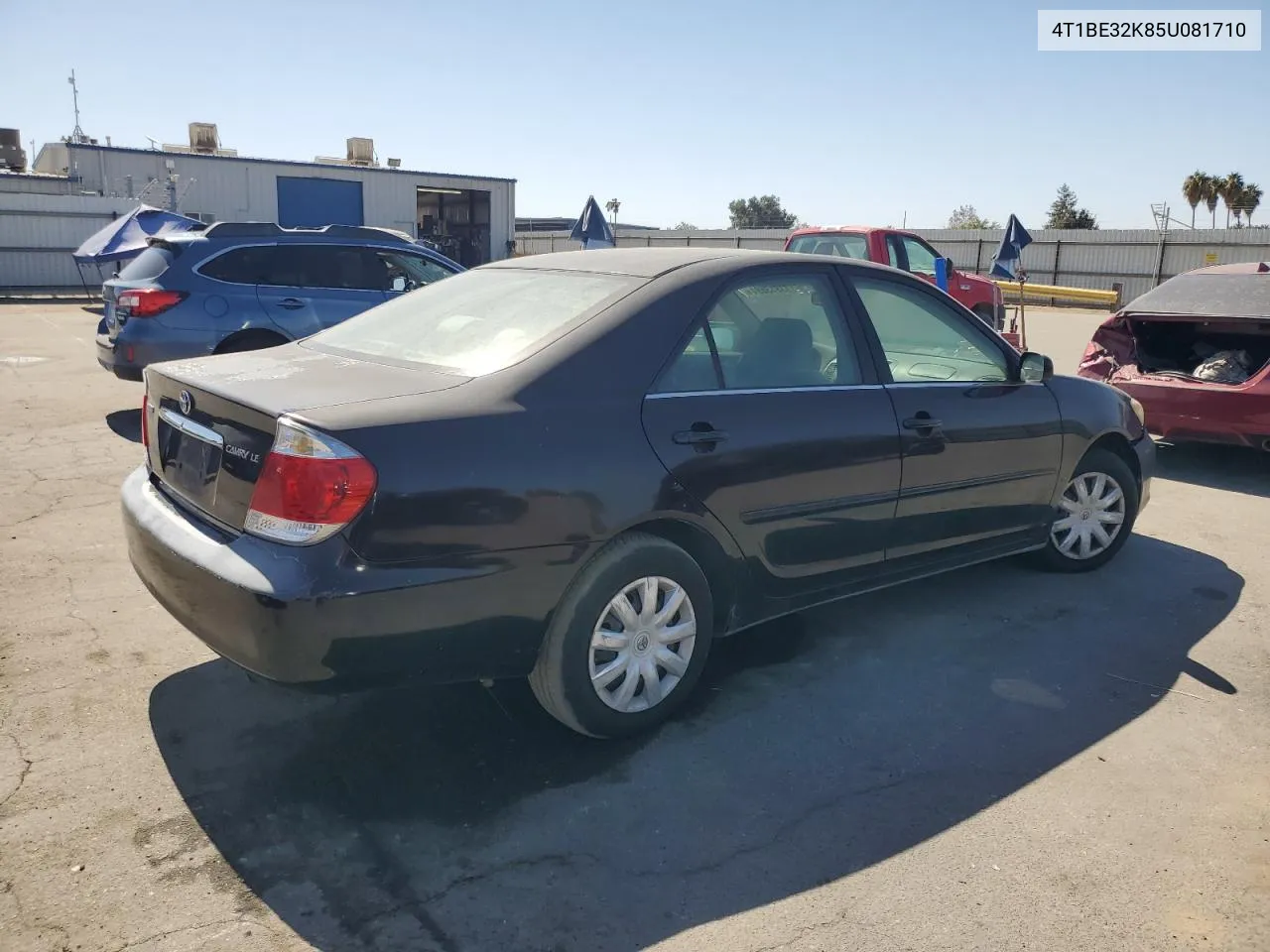 2005 Toyota Camry Le VIN: 4T1BE32K85U081710 Lot: 73813694