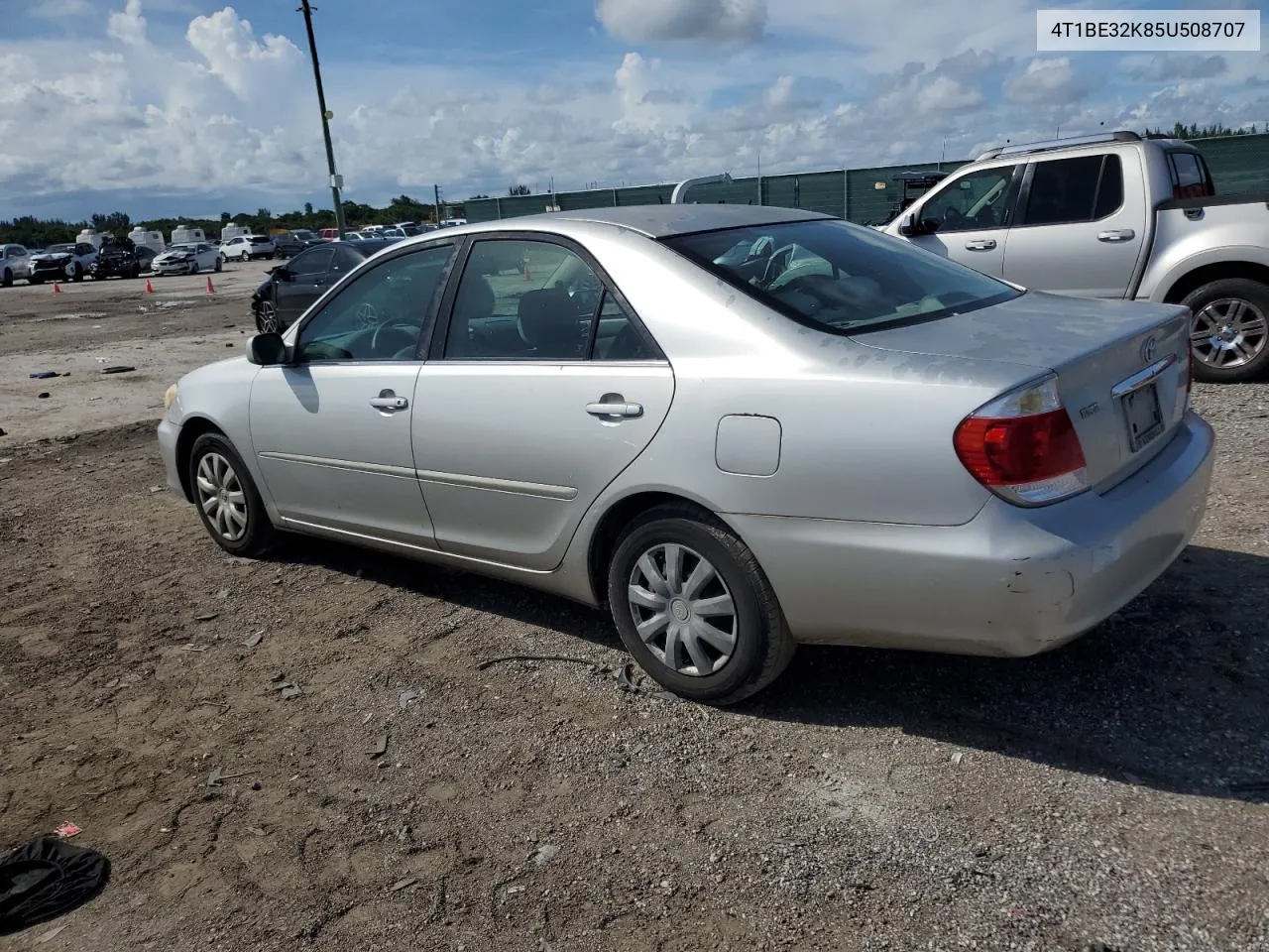 4T1BE32K85U508707 2005 Toyota Camry Le