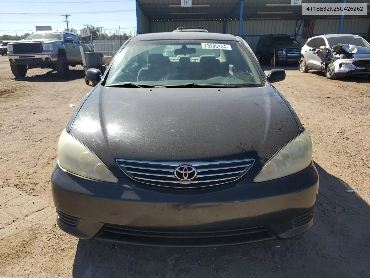 2005 Toyota Camry Le VIN: 4T1BE32K25U426262 Lot: 73988154