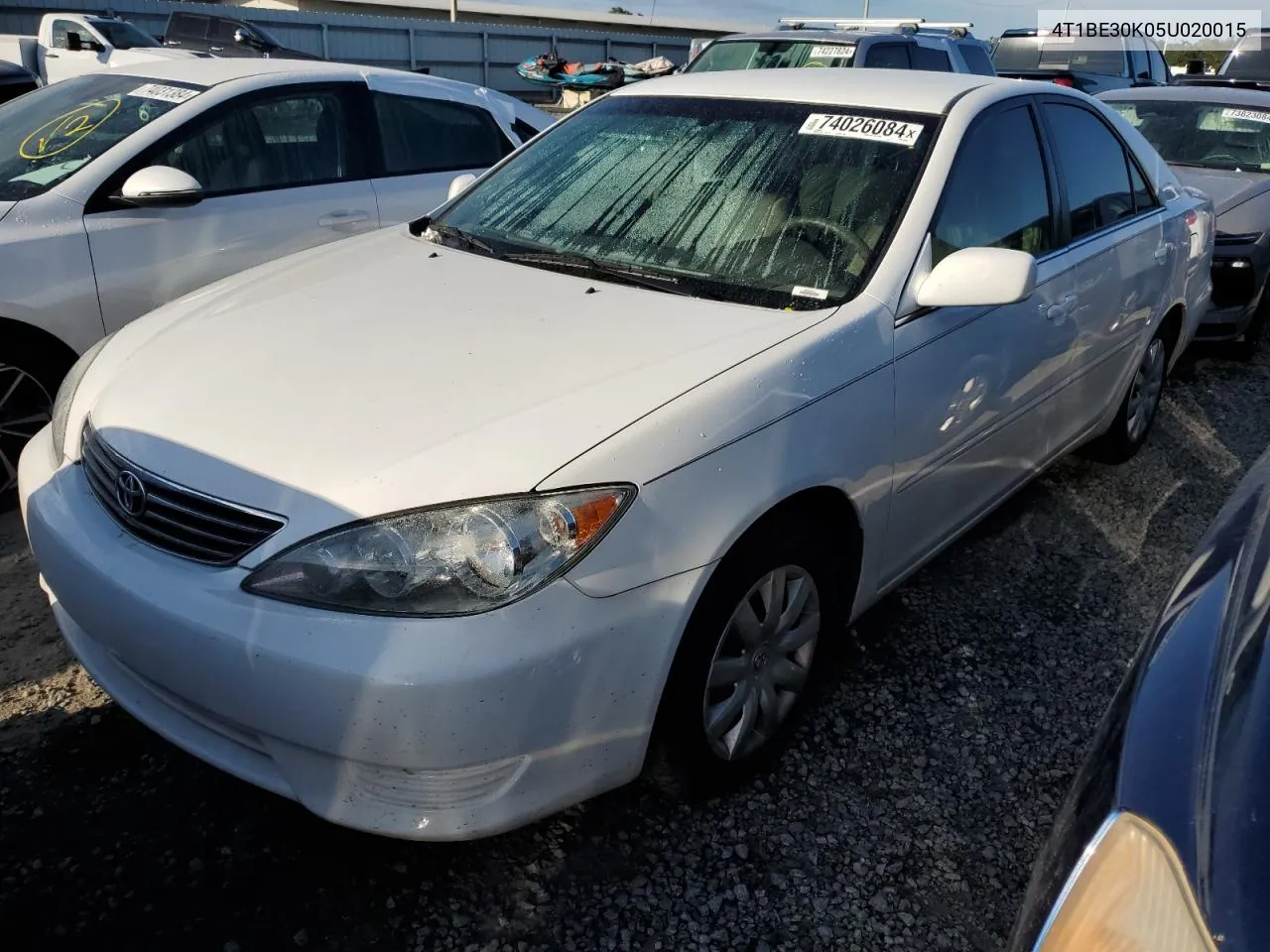 2005 Toyota Camry Le VIN: 4T1BE30K05U020015 Lot: 74026084