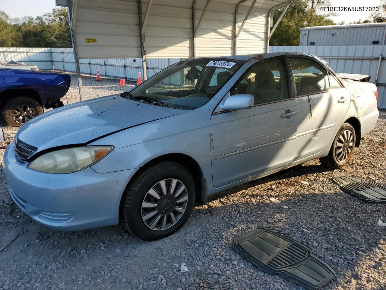 4T1BE32K65U517020 2005 Toyota Camry Le