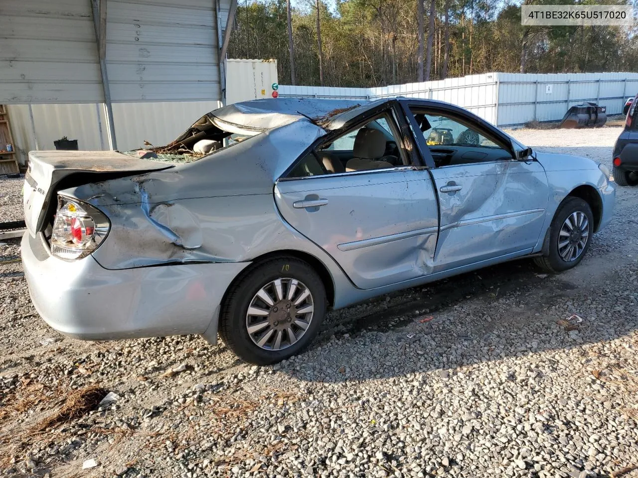 4T1BE32K65U517020 2005 Toyota Camry Le