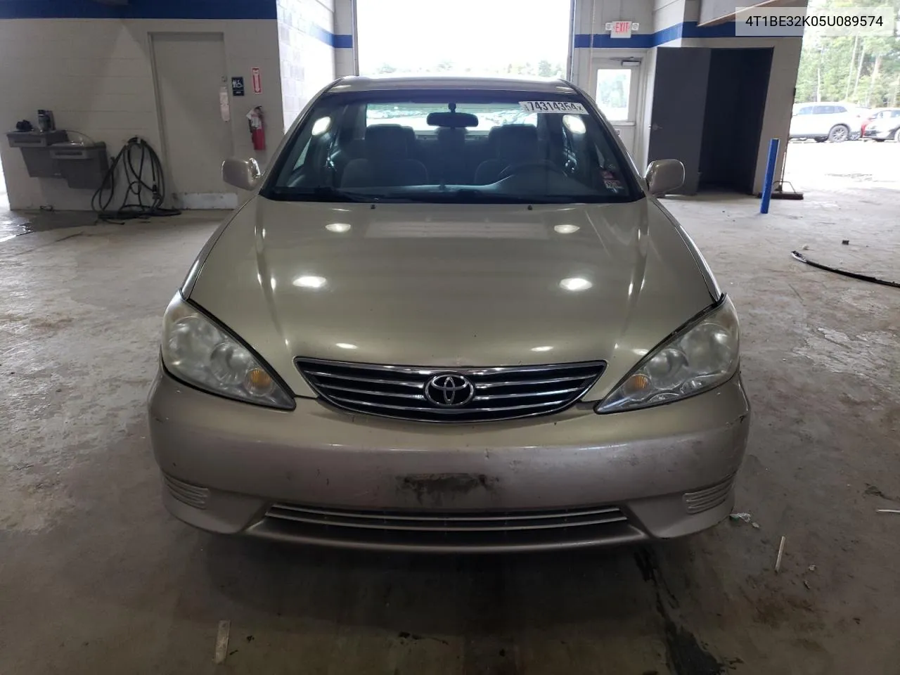 2005 Toyota Camry Le VIN: 4T1BE32K05U089574 Lot: 74314354