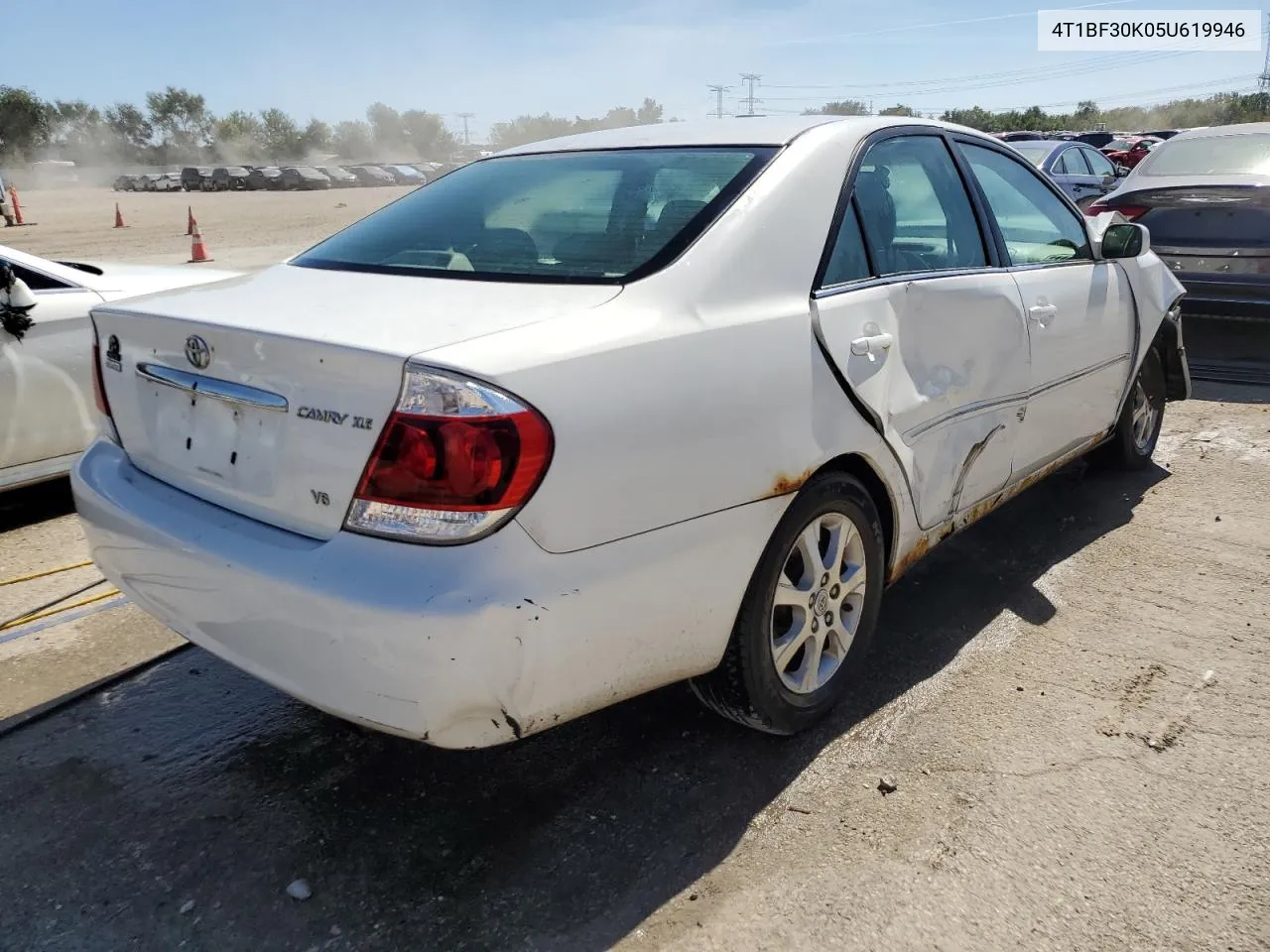 2005 Toyota Camry Le VIN: 4T1BF30K05U619946 Lot: 74345554