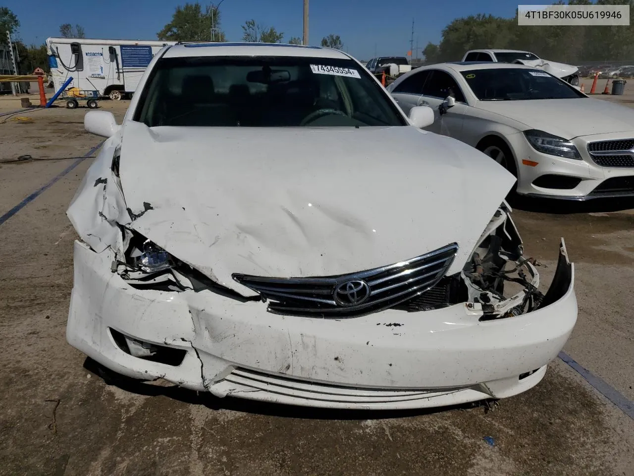 2005 Toyota Camry Le VIN: 4T1BF30K05U619946 Lot: 74345554