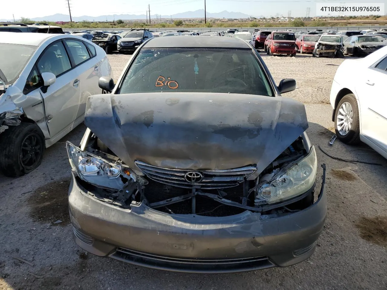 2005 Toyota Camry Le VIN: 4T1BE32K15U976505 Lot: 74455264